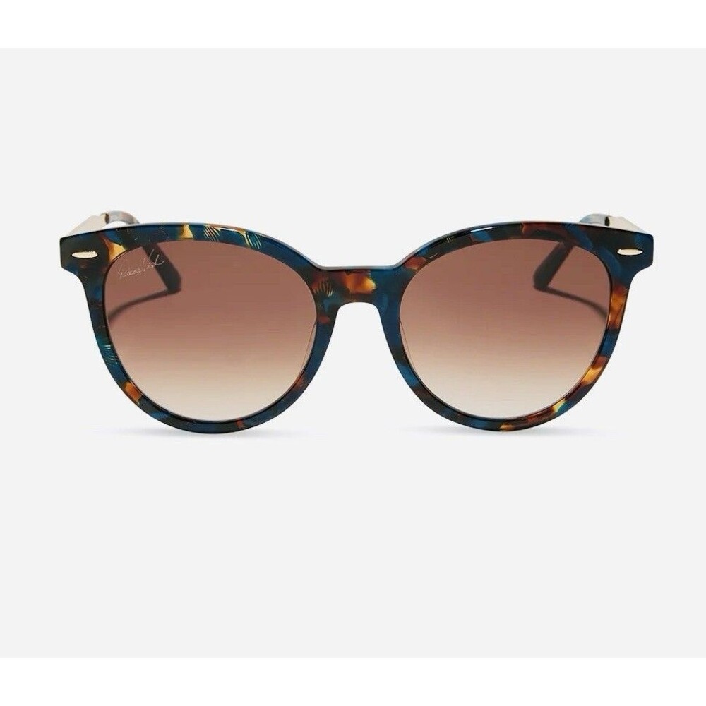 Patricia Nash Women’s Cat Eye Sunglasses Blondie Prairie Tort Brown Tinted Lens